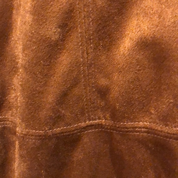 One Clothing faux suede sleeveless dress - Picture 3 of 4